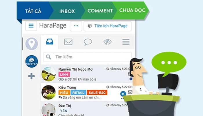 Phần mềm quản lý fanpage HaraPage