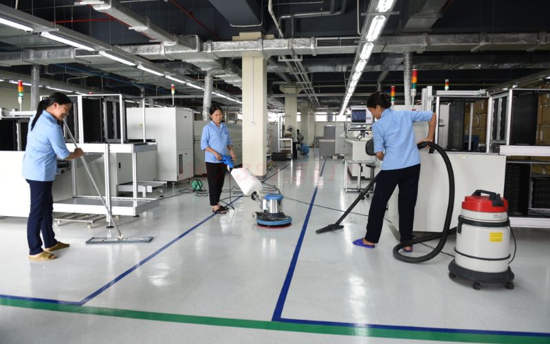 Công ty vệ sinh công nghiệp Greentech