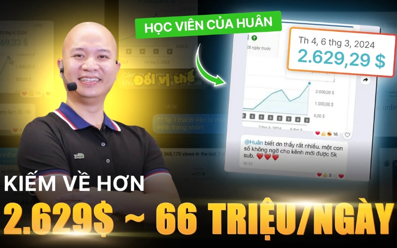 khóa học của Huân Academy