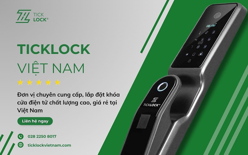 đơn vị cung cấp khóa vân tay uy tín TickLock