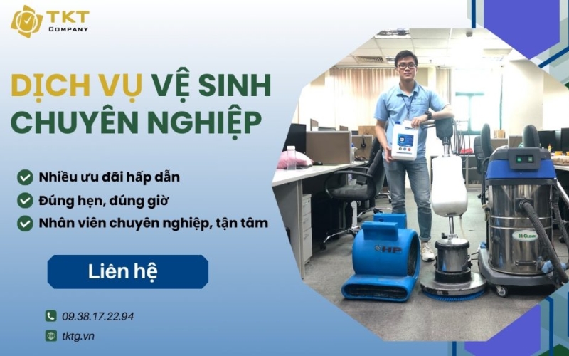 Công ty dịch vụ vệ sinh công nghiệp Công ty vệ sinh TKTG
