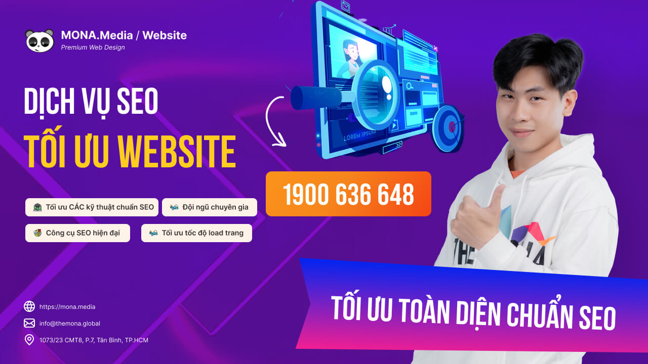 dịch vụ tối ưu seo website tại mona