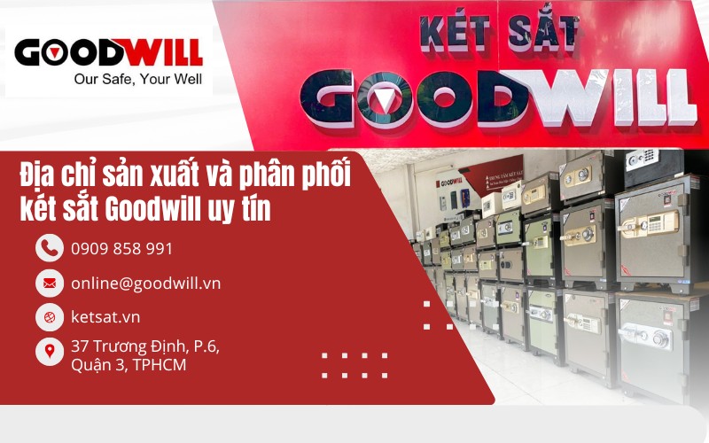 Mua két sắt Goodwill chính hãng, uy tín
