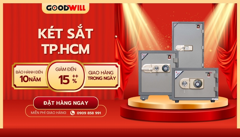 Địa chỉ bán két sắt ở TPHCM GOODWILL