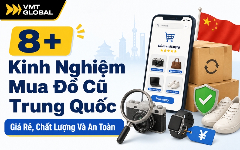 kinh nghiệm mua đồ cũ trung quốc